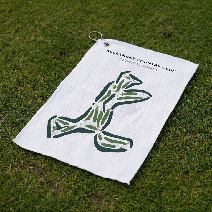 Allegheny Country Club, Pennsylvania - Printed Golf Courses