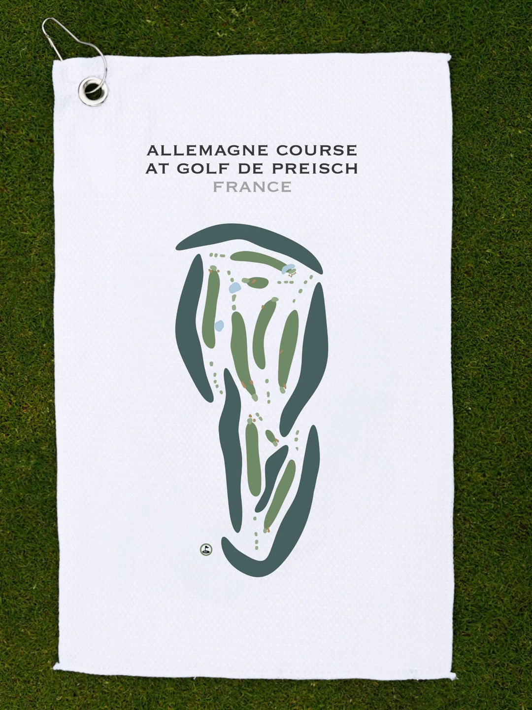 Allemagne Course at Golf de Preisch, France - Printed Golf Courses
