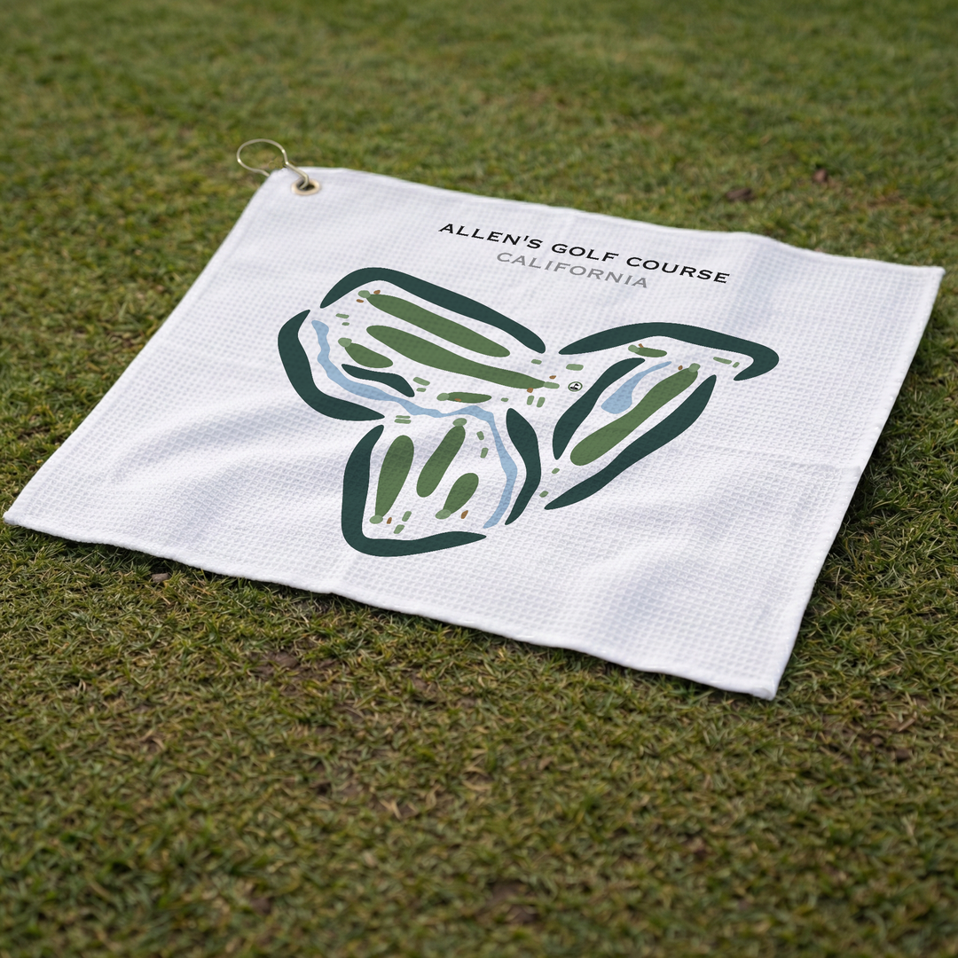 Allen's Golf Course, California - Printed Golf Courses