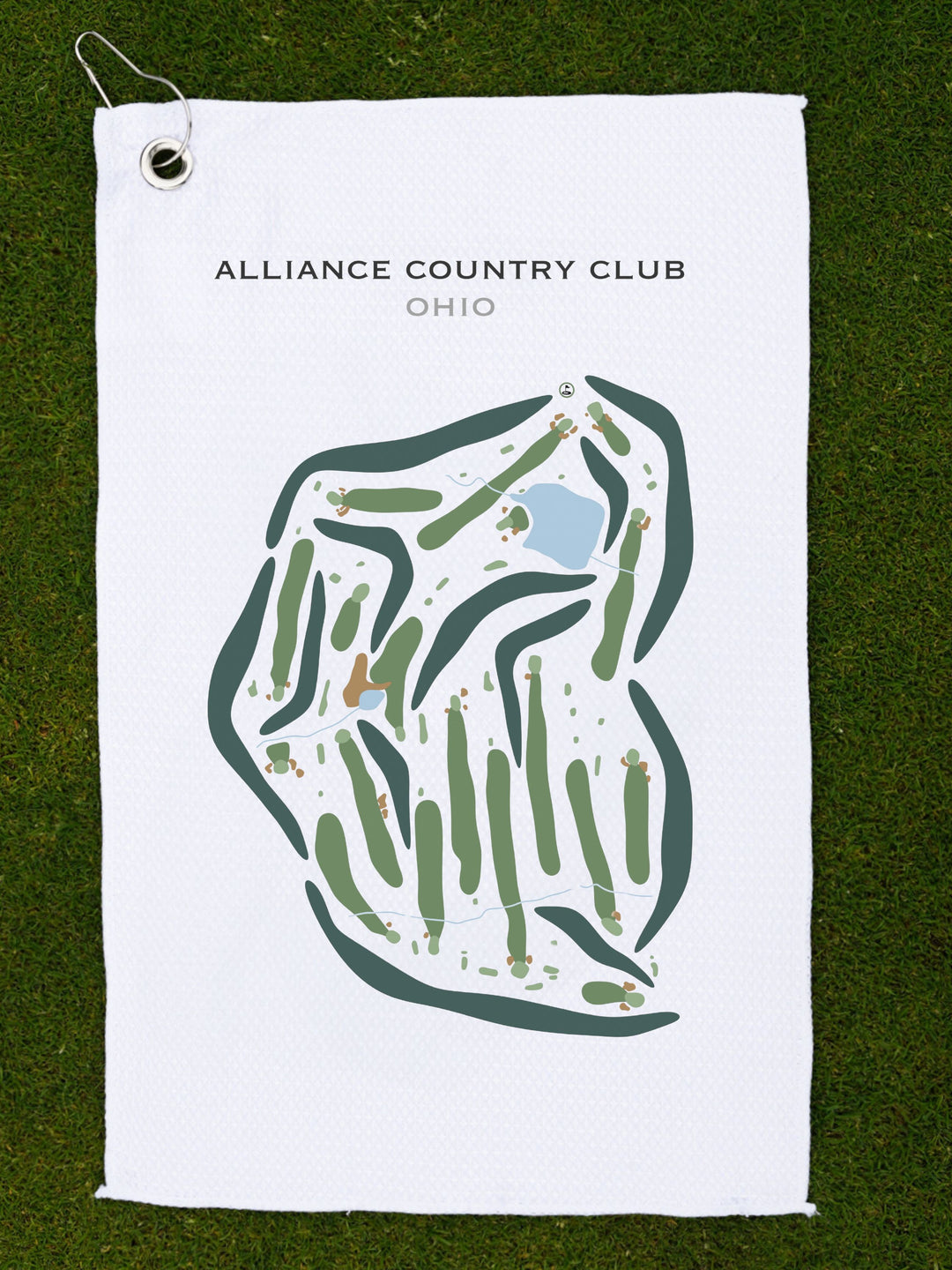 Alliance Country Club, Ohio - Printed Golf Courses