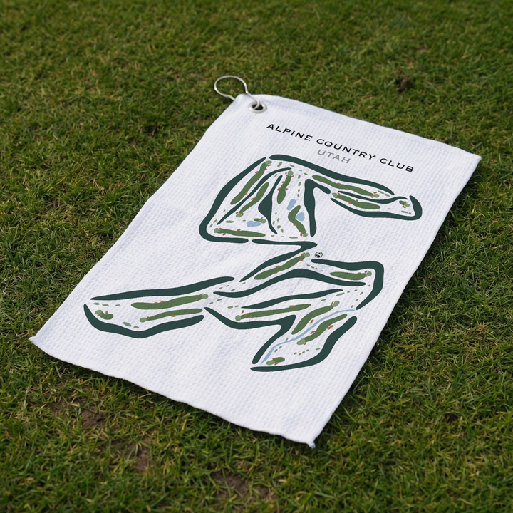 Alpine Country Club, Highland Utah - Printed Golf Courses