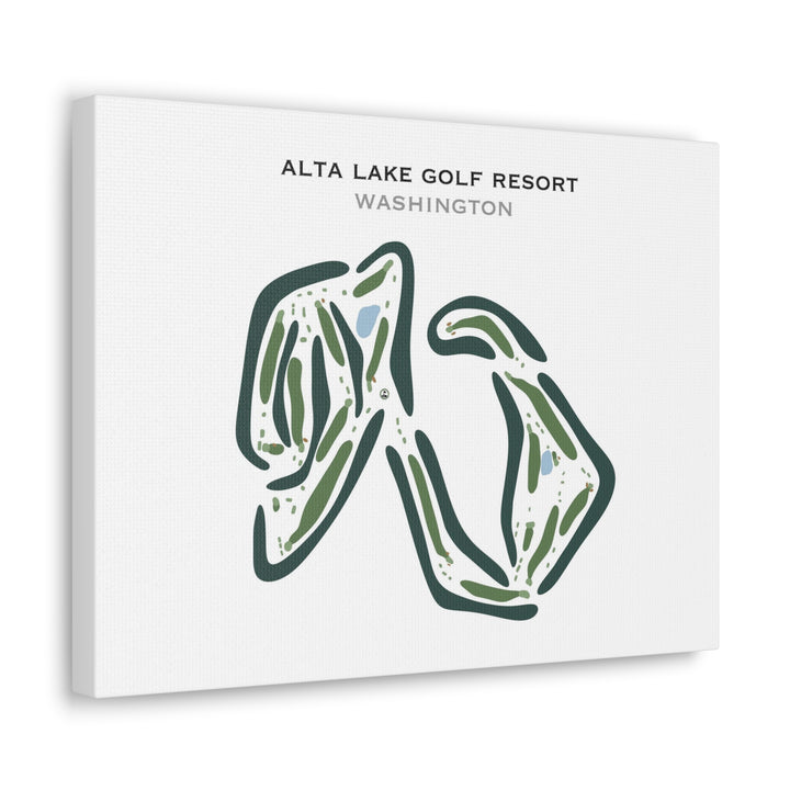 Alta Lake Golf Resort, Washington - Printed Golf Courses