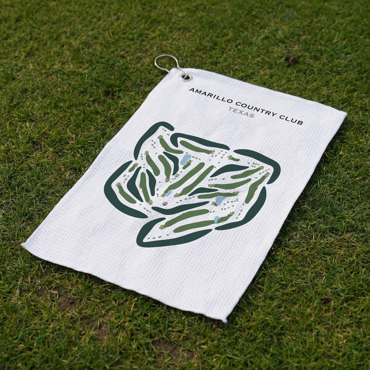 Amarillo Country Club, Texas - Printed Golf Courses