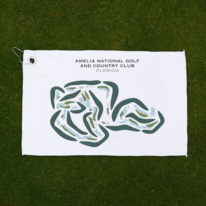 Amelia National Golf and Country Club, Florida - Printed Golf Courses