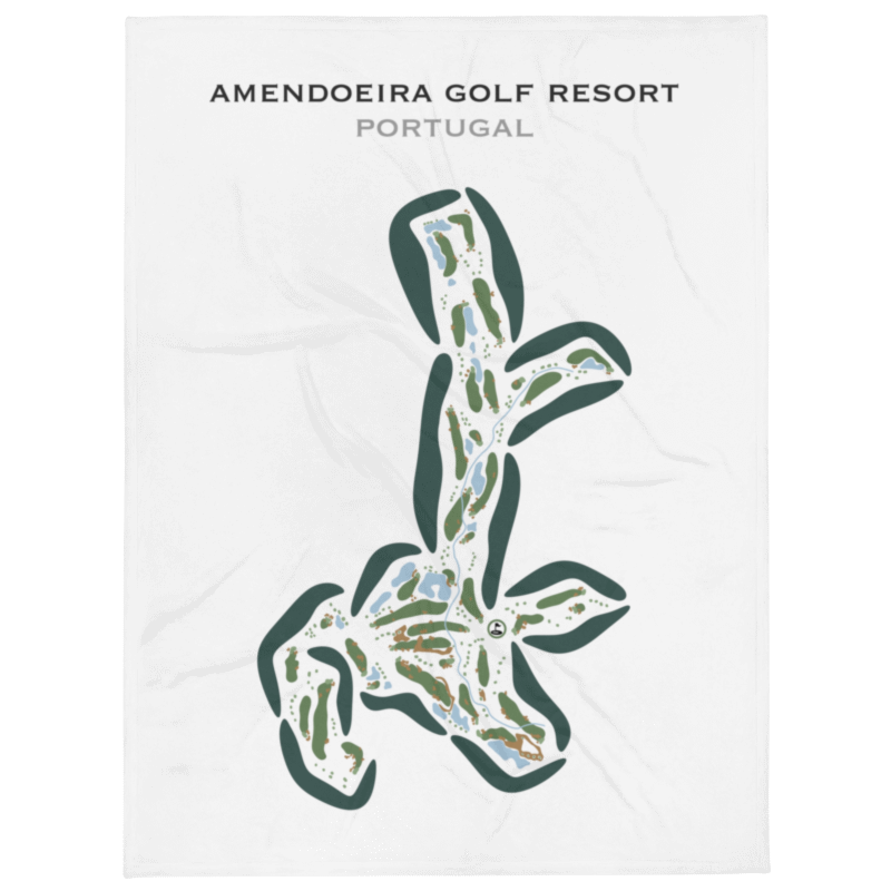 Amendoeira Golf Resort, Portugal - Printed Golf Courses