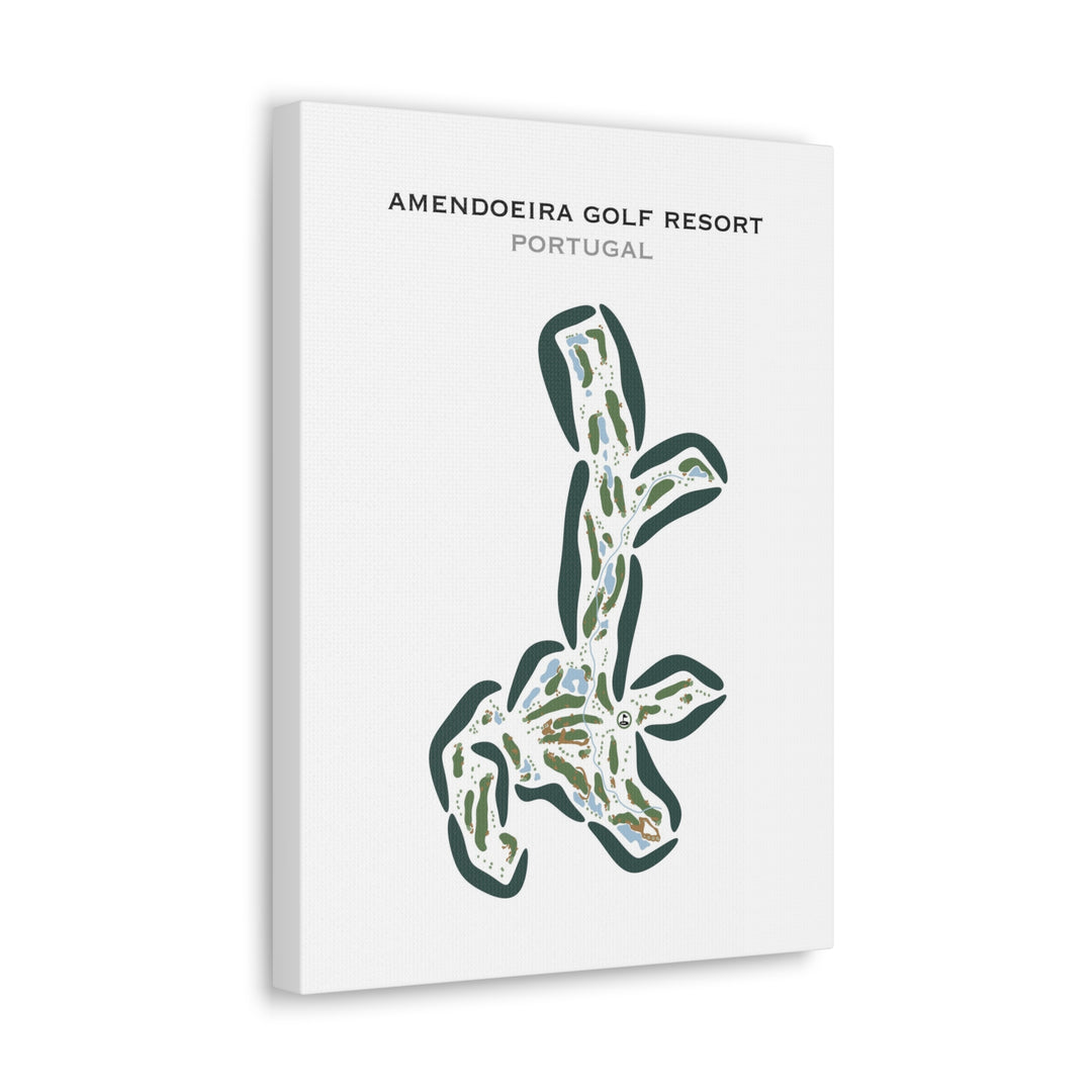 Amendoeira Golf Resort, Portugal - Printed Golf Courses