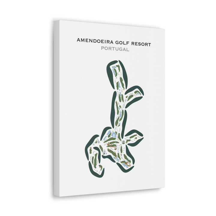 Amendoeira Golf Resort, Portugal - Printed Golf Courses