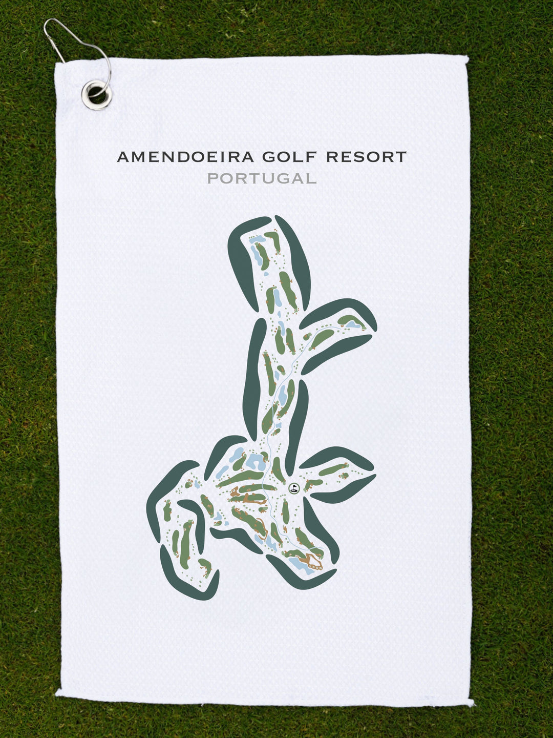 Amendoeira Golf Resort, Portugal - Printed Golf Courses