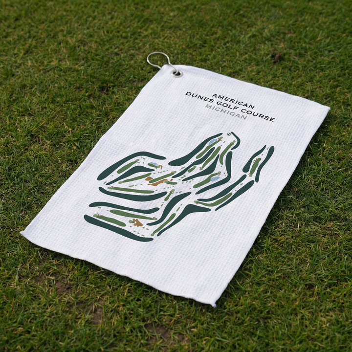 American Dunes Golf Course, Michigan - Printed Golf Courses