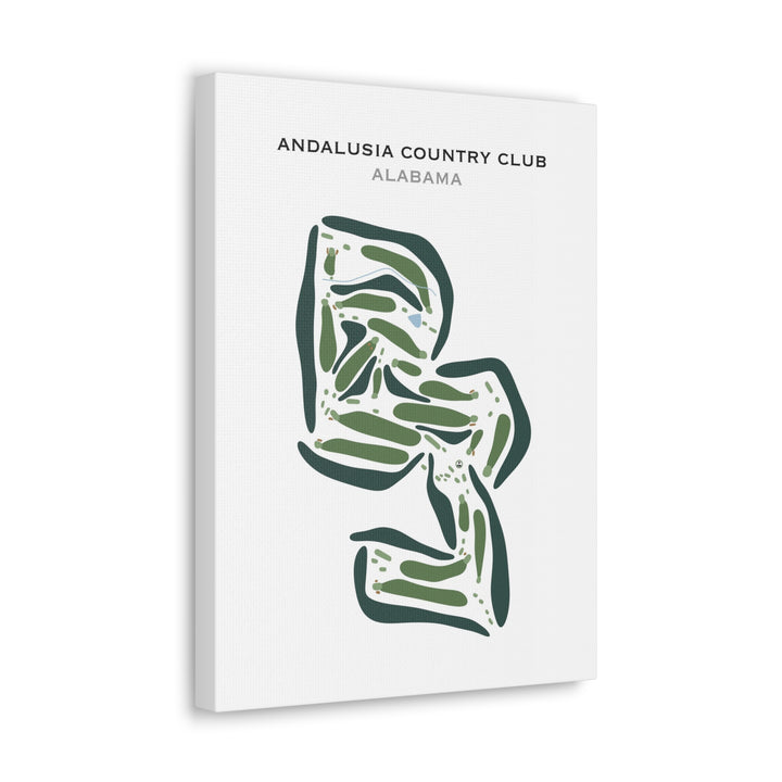 Andalusia Country Club, Alabama - Printed Golf Courses