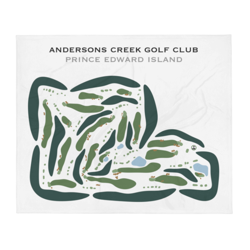 Andersons Creek Golf Club, Prince Edward Island - Printed Golf Courses