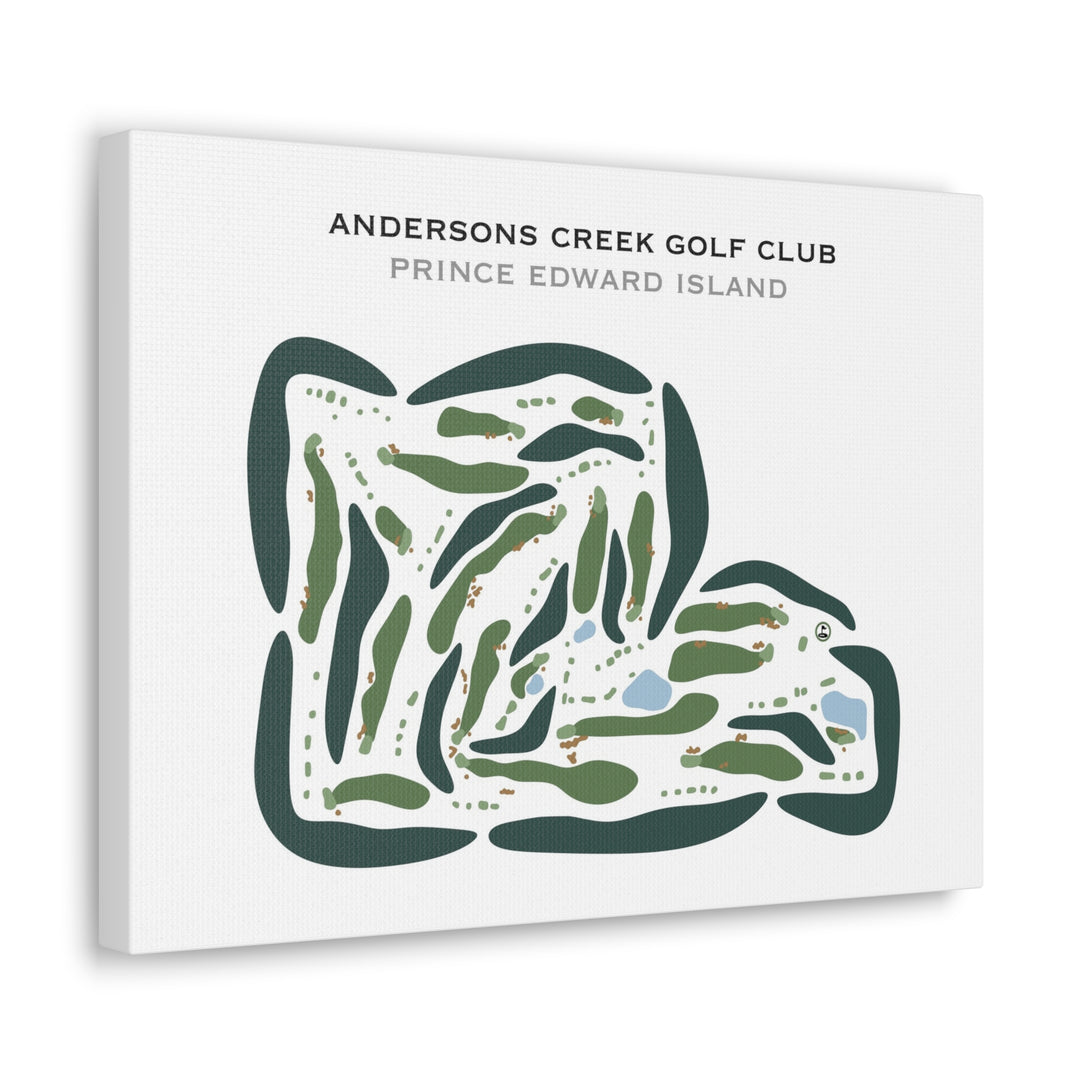 Andersons Creek Golf Club, Prince Edward Island - Printed Golf Courses