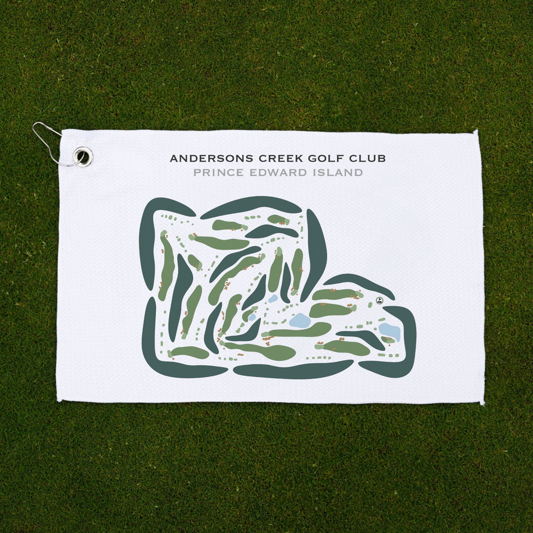 Andersons Creek Golf Club, Prince Edward Island - Printed Golf Courses