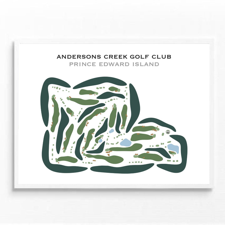 Andersons Creek Golf Club, Prince Edward Island - Printed Golf Courses