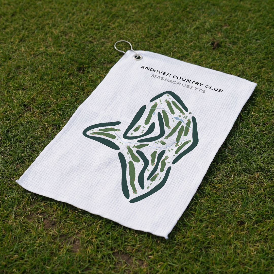 Andover Country Club, Massachusetts - Printed Golf Courses