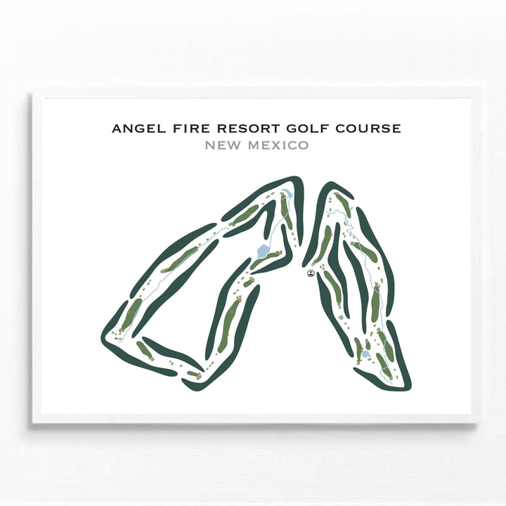 Angel Fire Resort Golf Course, New Mexico - Printed Golf Courses