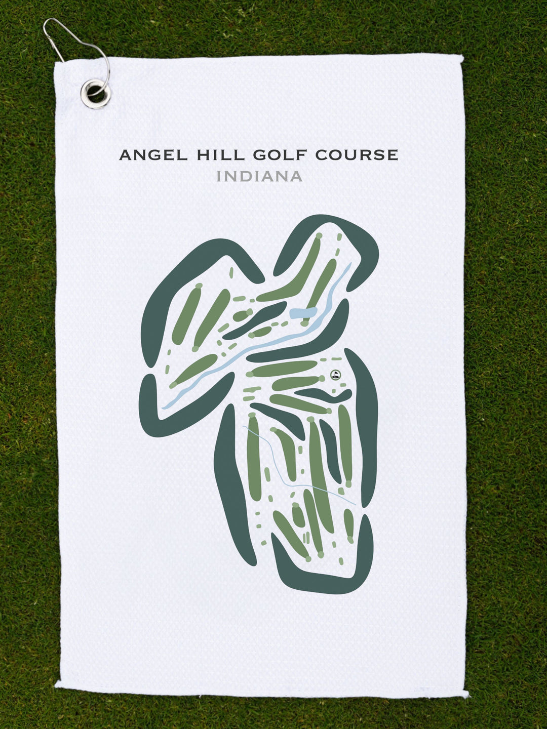 Angel Hill Golf Course, Indiana - Printed Golf Courses