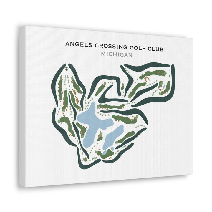 Angels Crossing Golf Club, Michigan - Printed Golf Courses