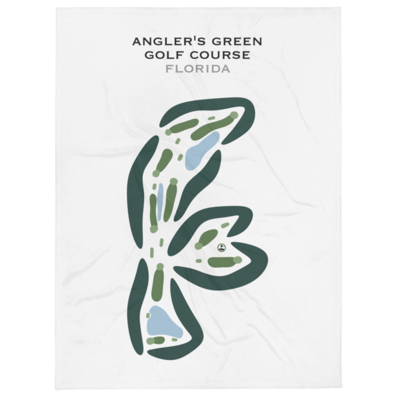 Angler's Green Golf Course, Florida - Printed Golf Courses