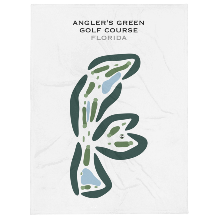 Angler's Green Golf Course, Florida - Printed Golf Courses