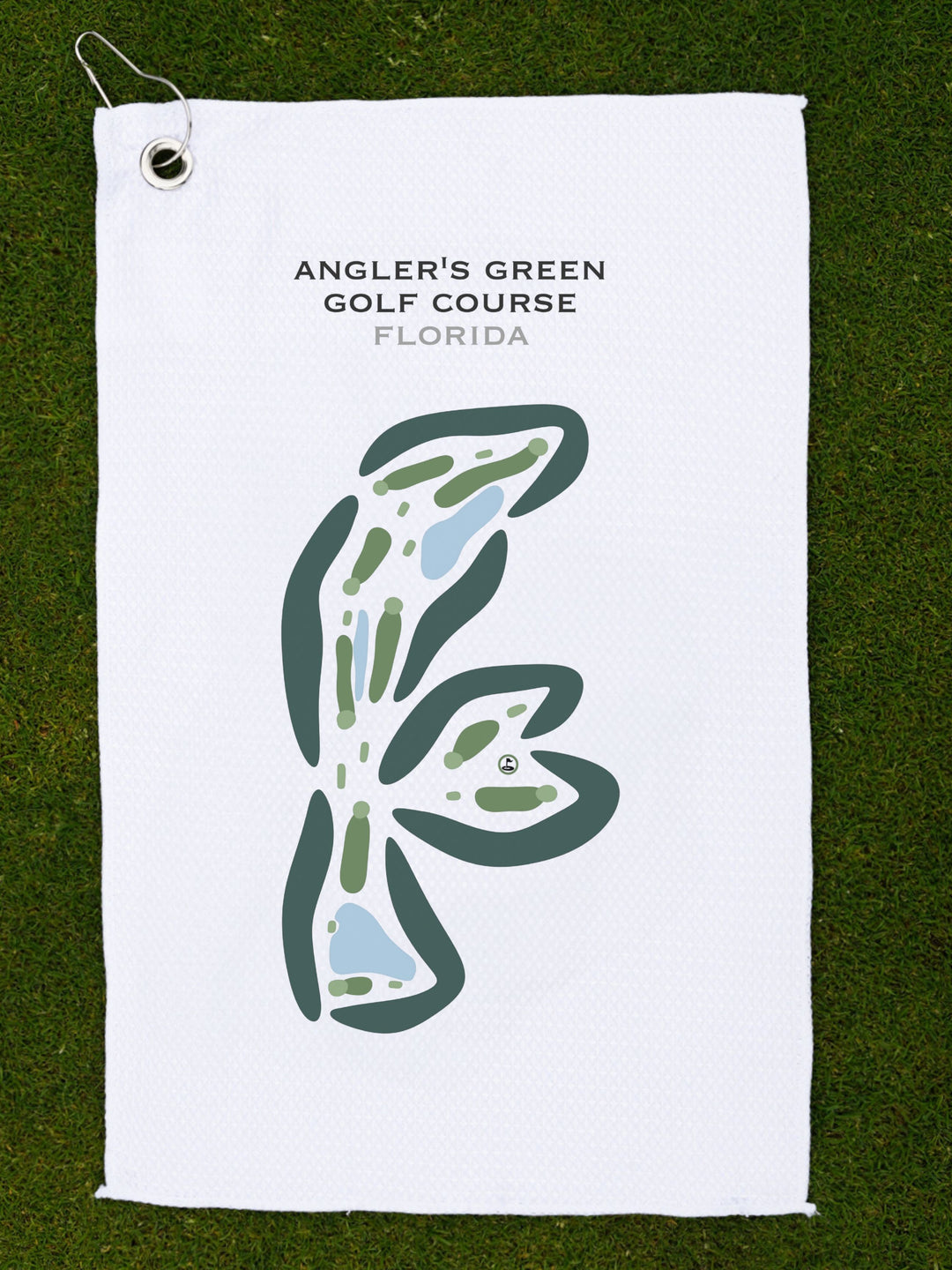 Angler's Green Golf Course, Florida - Printed Golf Courses