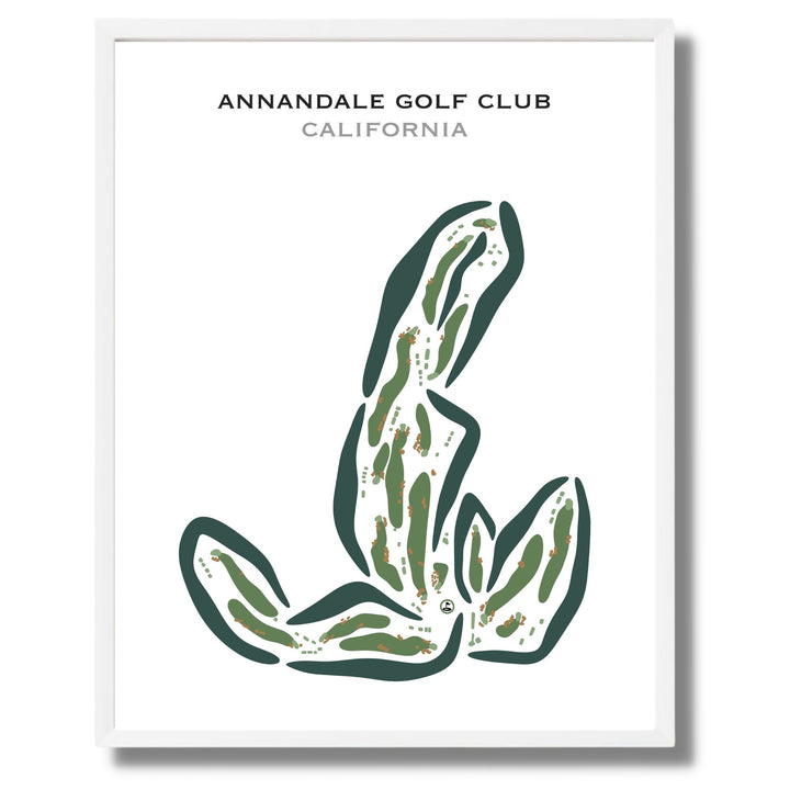 Annandale Golf Club, California - Printed Golf Courses