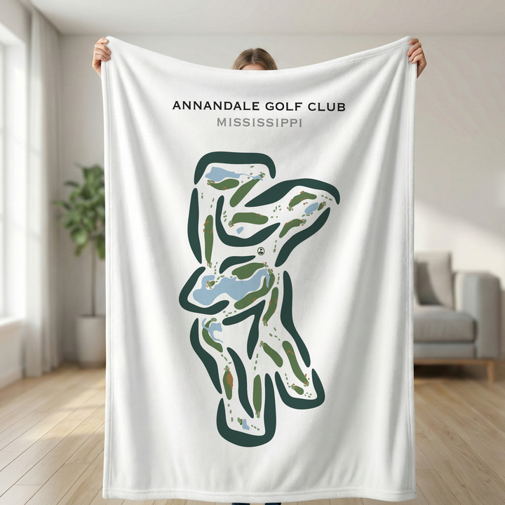 Annandale Golf Club, Mississippi - Printed Golf Courses