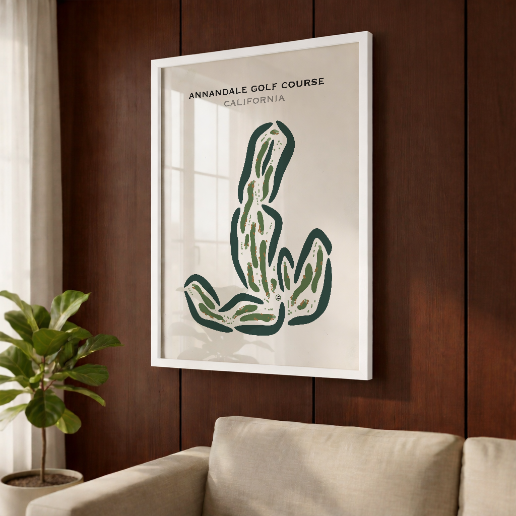 Annandale Golf Club, California - Printed Golf Courses
