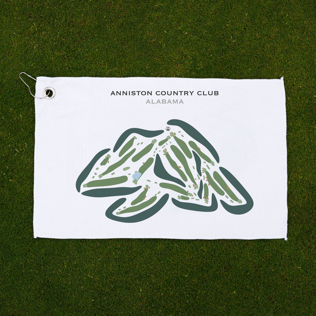 Anniston Country Club, Alabama - Printed Golf Courses