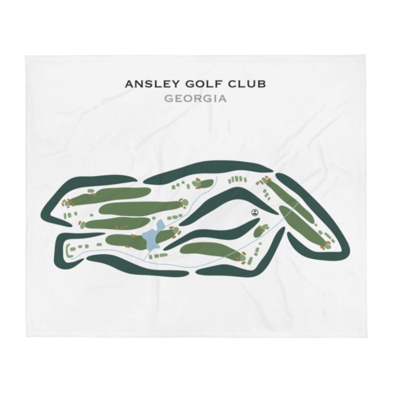 Ansley Golf Club, Georgia - Printed Golf Courses