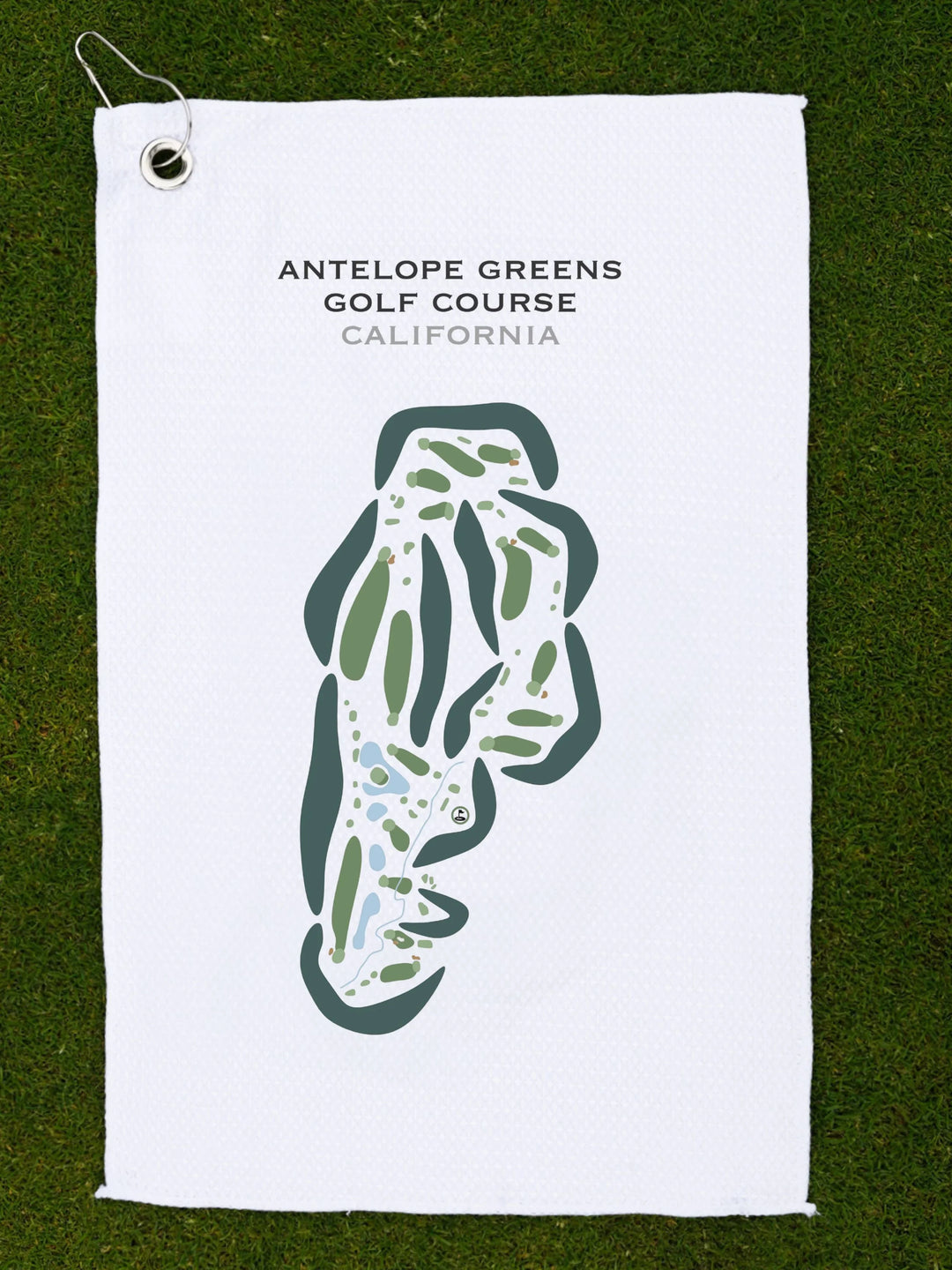 Antelope Greens Golf Course, Antelope, California - Printed Golf Courses