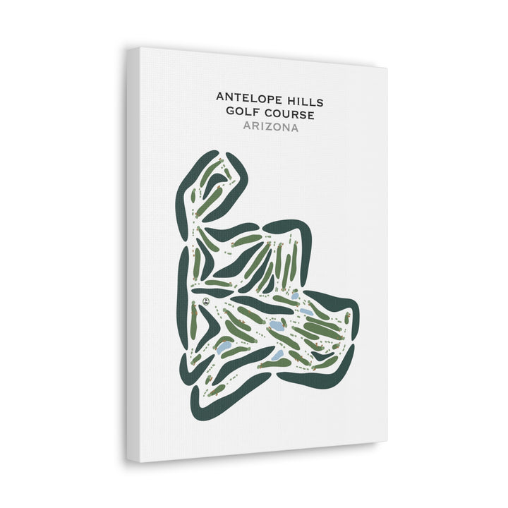 Antelope Hills Golf Course, Arizona - Printed Golf Courses