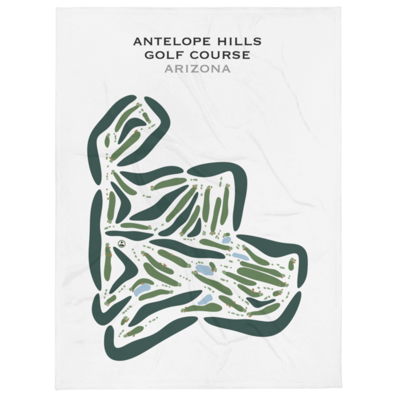 Antelope Hills Golf Course, Arizona - Printed Golf Courses