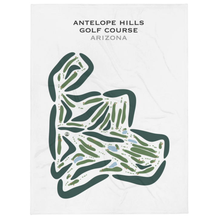 Antelope Hills Golf Course, Arizona - Printed Golf Courses