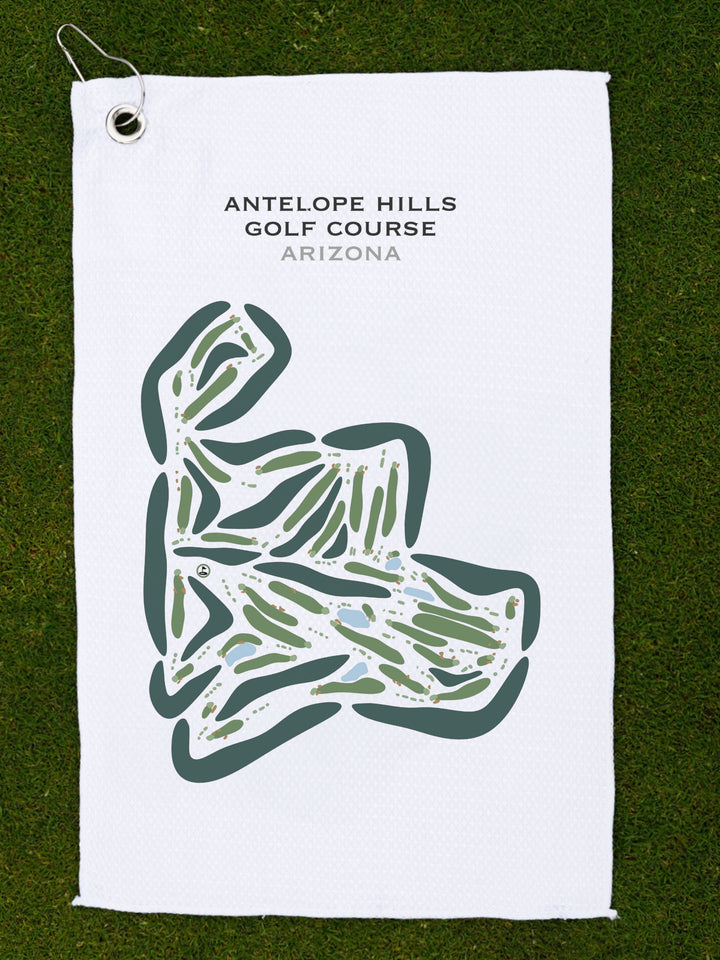 Antelope Hills Golf Course, Arizona - Printed Golf Courses