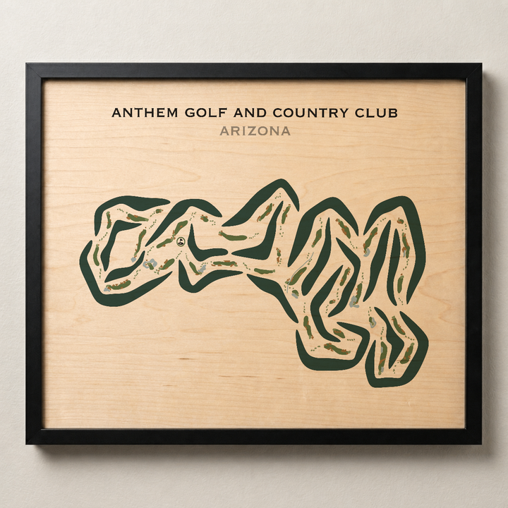 Anthem Golf & Country Club, Arizona - Printed Golf Courses
