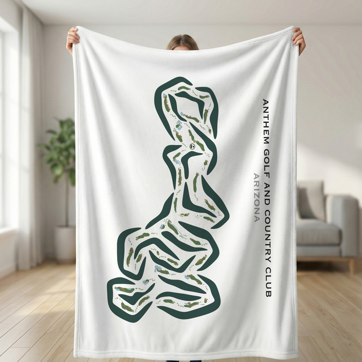 Anthem Golf & Country Club, Arizona - Printed Golf Courses