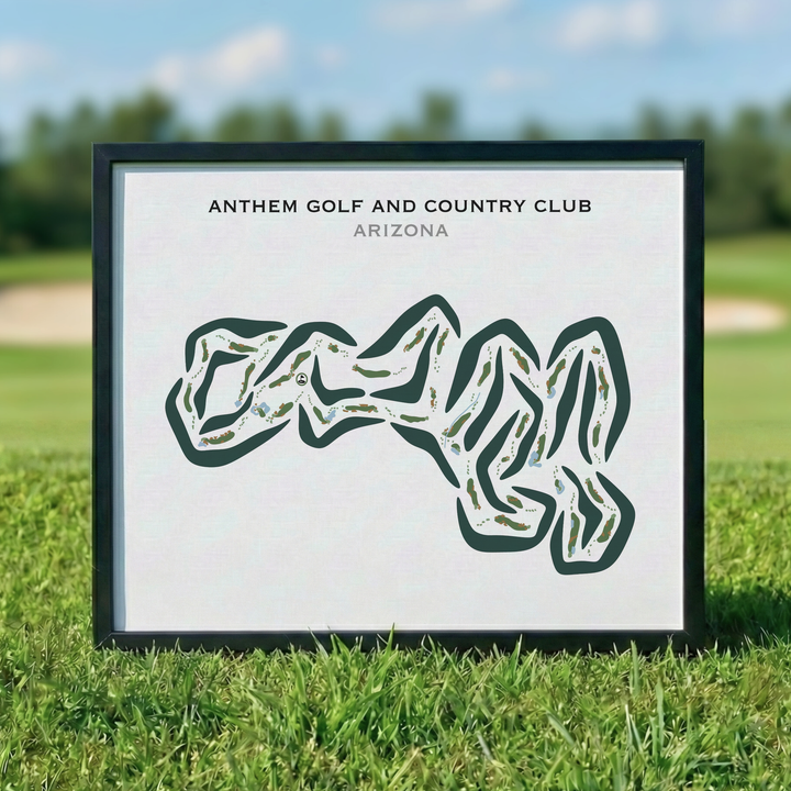 Anthem Golf & Country Club, Arizona - Printed Golf Courses