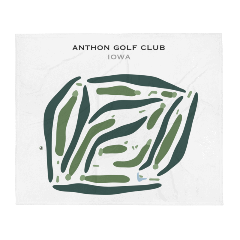 Anthon Golf Club, Iowa - Printed Golf Courses