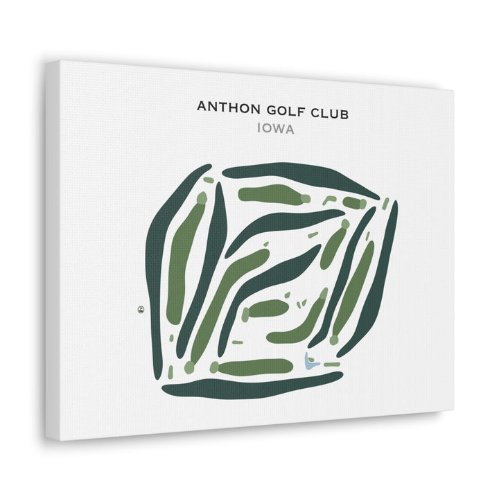 Anthon Golf Club, Iowa - Printed Golf Courses