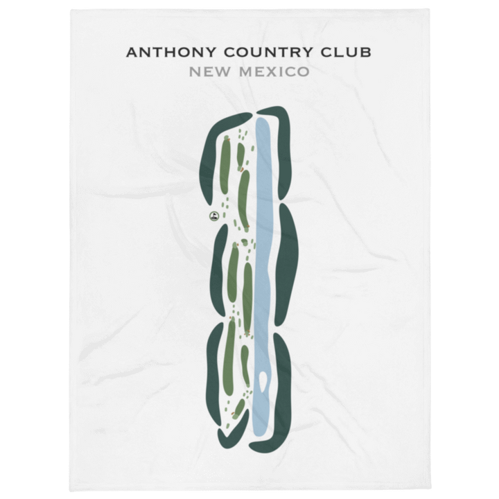 Anthony Country Club, New Mexico - Printed Golf Courses