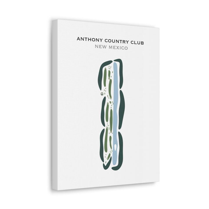 Anthony Country Club, New Mexico - Printed Golf Courses