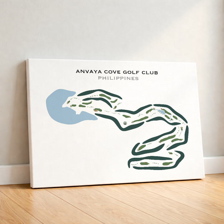 Anvaya Cove Golf Club, Philippines - Printed Golf Courses