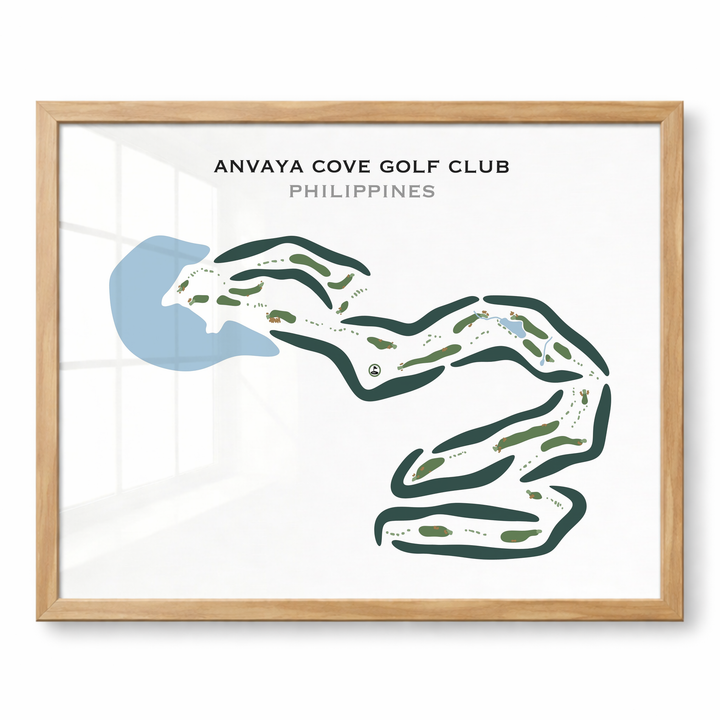 Anvaya Cove Golf Club, Philippines - Printed Golf Courses