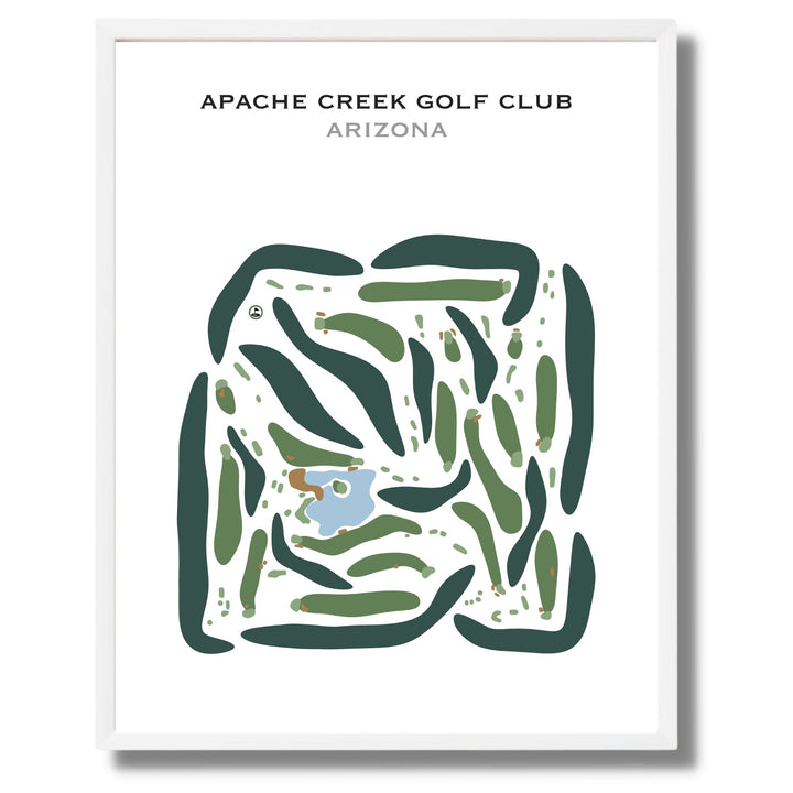 Apache Creek Golf Club, Arizona - Printed Golf Courses