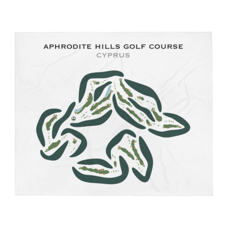 Aphrodite Hills Golf Course, Cyprus - Printed Golf Courses