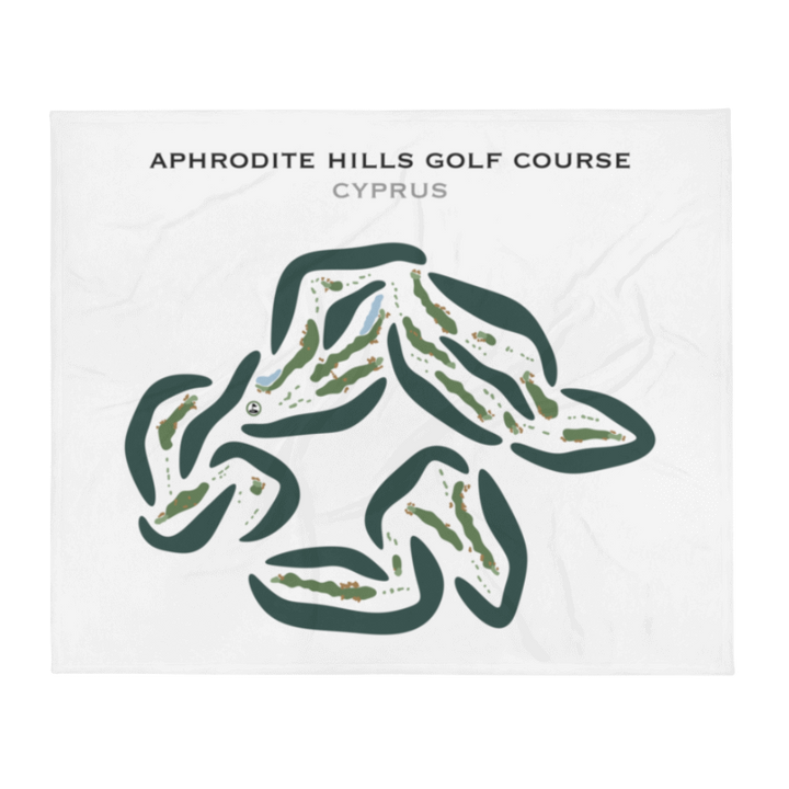 Aphrodite Hills Golf Course, Cyprus - Printed Golf Courses