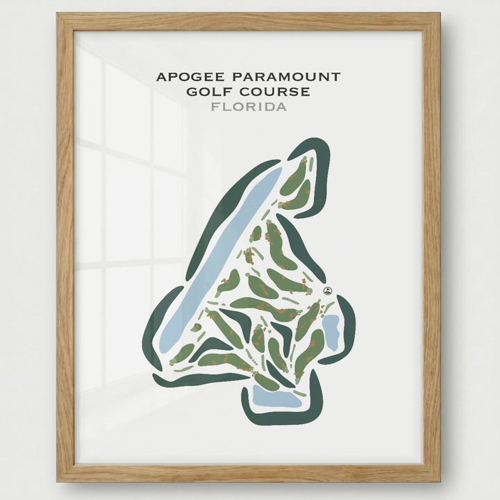 Apogee Paramount Golf Course, Florida - Printed Golf Courses
