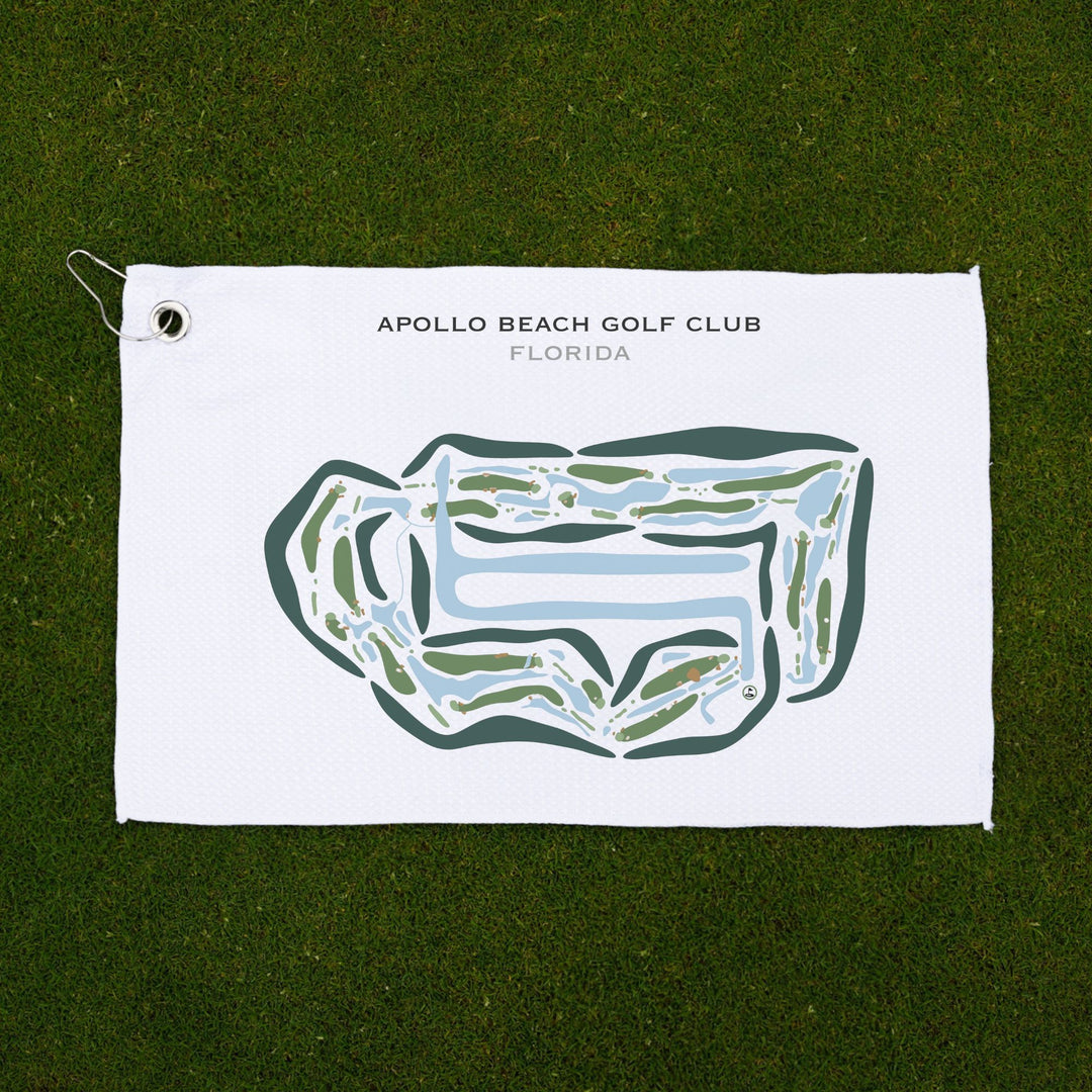 Apollo Beach Golf Club, Florida - Printed Golf Courses