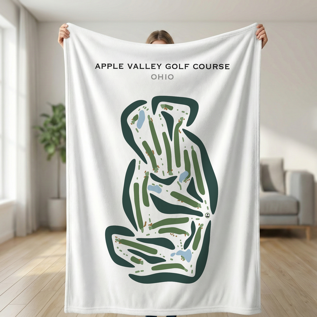 Apple Valley Golf Club, Ohio - Printed Golf Courses